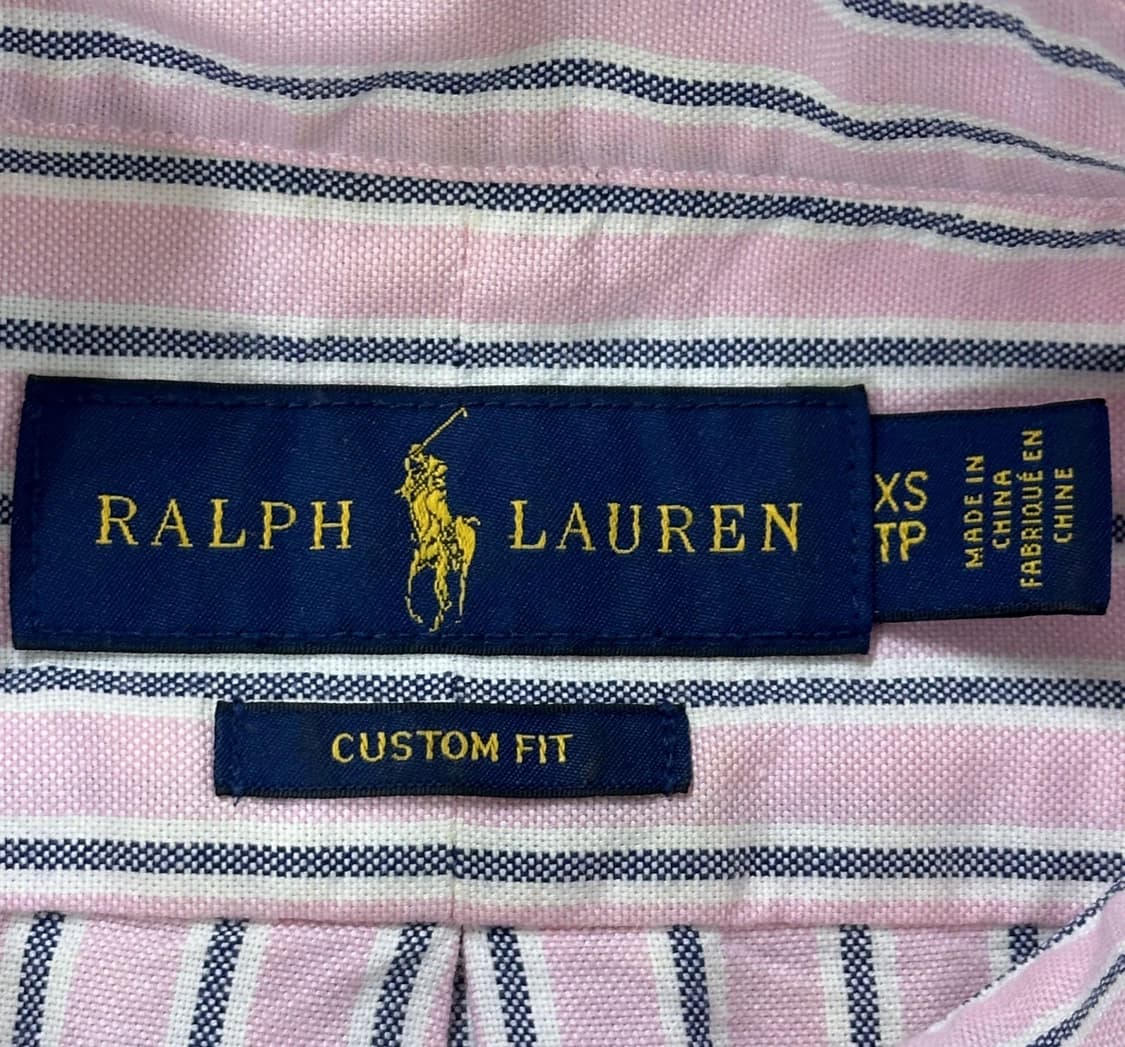 폴로 랄프로렌 포니 핑크 스트라이프 셔츠 (XS 여성추천) 상품이미지6