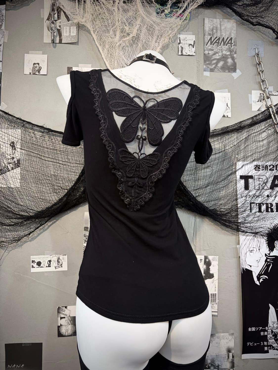 Gothic mandala cubic back lace sleeve 상품이미지7