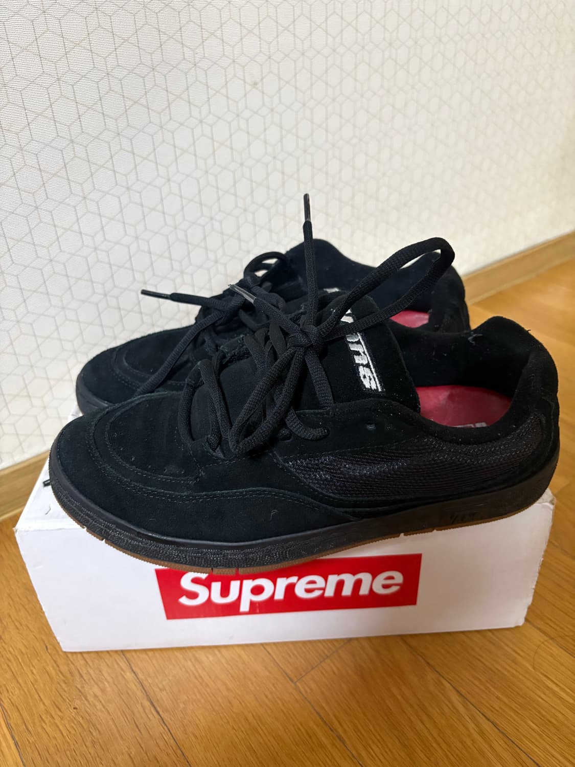 반스 슈프림 스피드 블랙 270 us9 상품이미지1