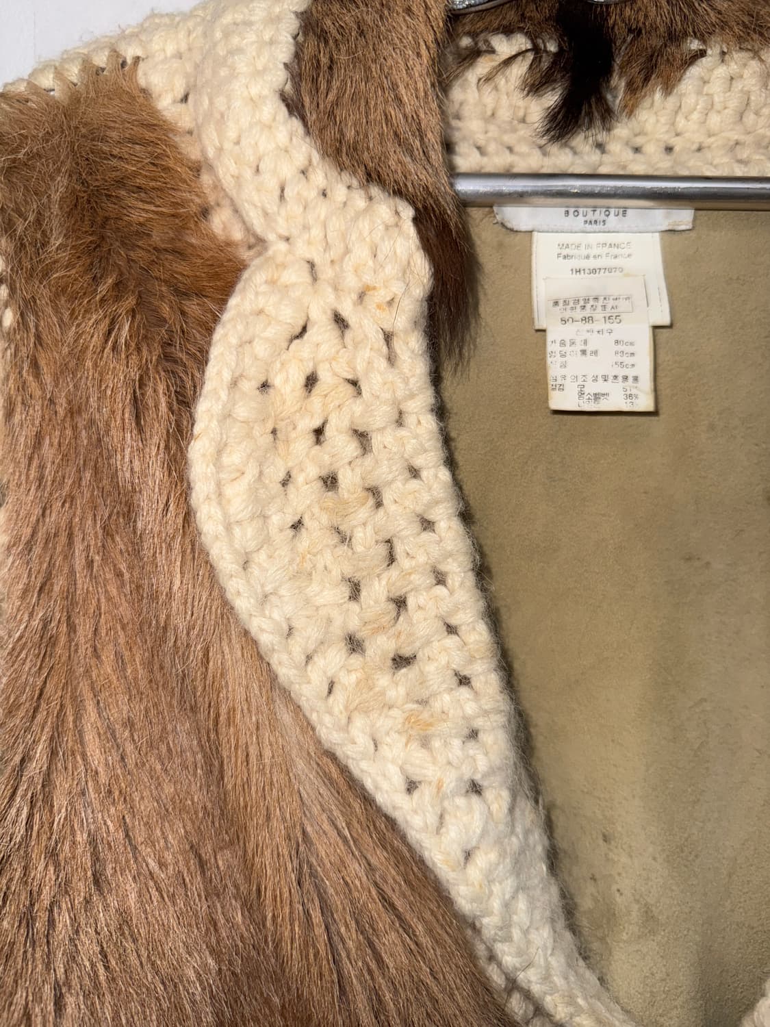 Dior John Galliano F/W 2001 goat fur cd 상품이미지7