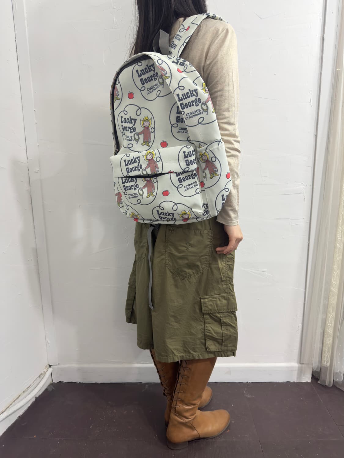 lucky george monkey backpack 상품이미지7