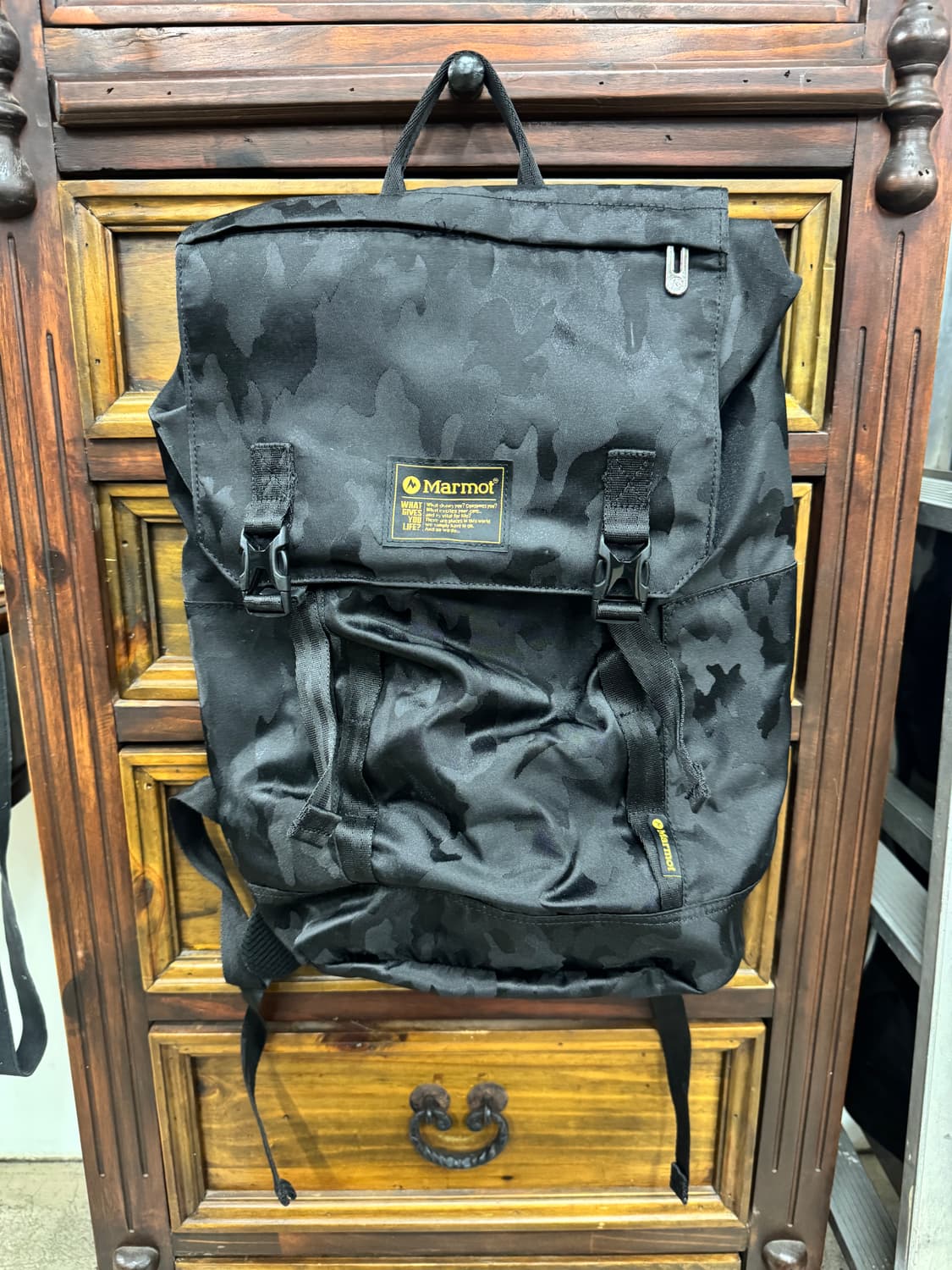 free 마모트 블랙 백팩 상품이미지1