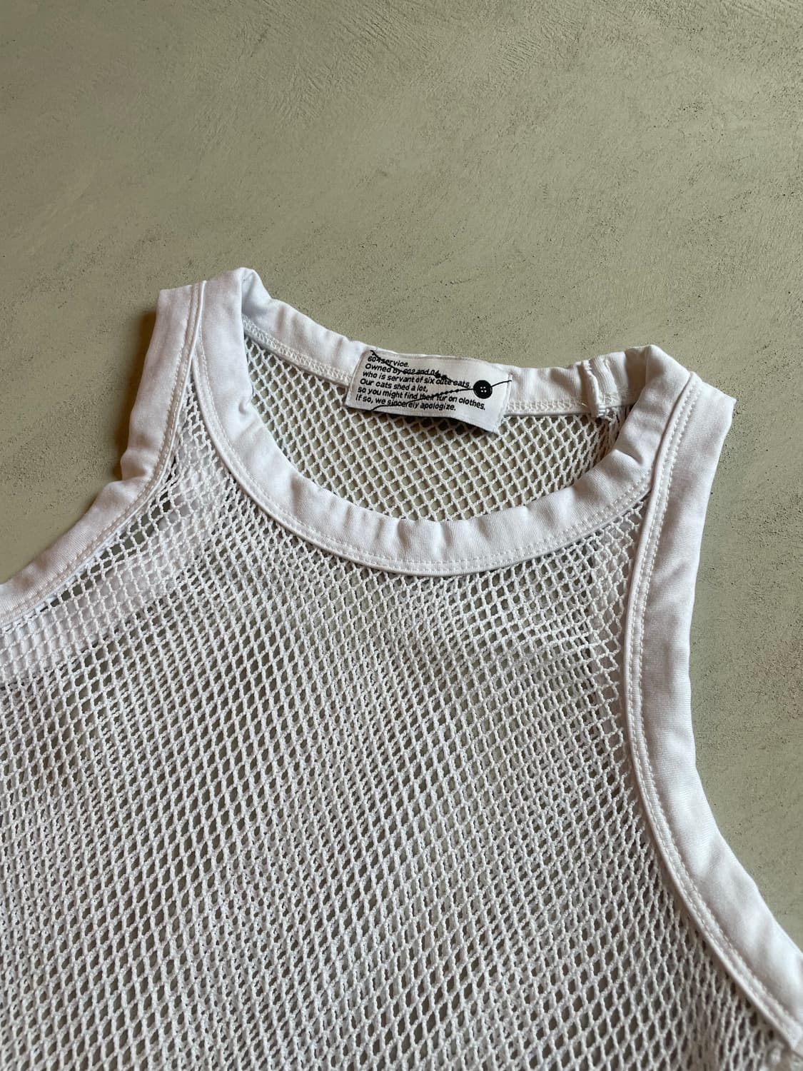 604service Mesh Sleeveless 상품이미지2