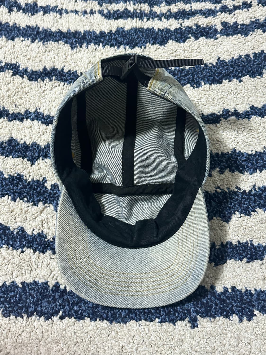 슈프림 데님 캠프캡 더티 인디고 상품이미지4