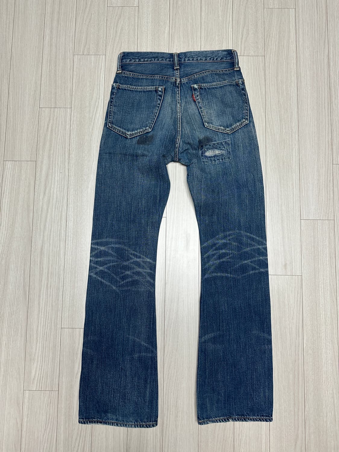 [28] 캐피탈 세미 플레어 데님 상품이미지2