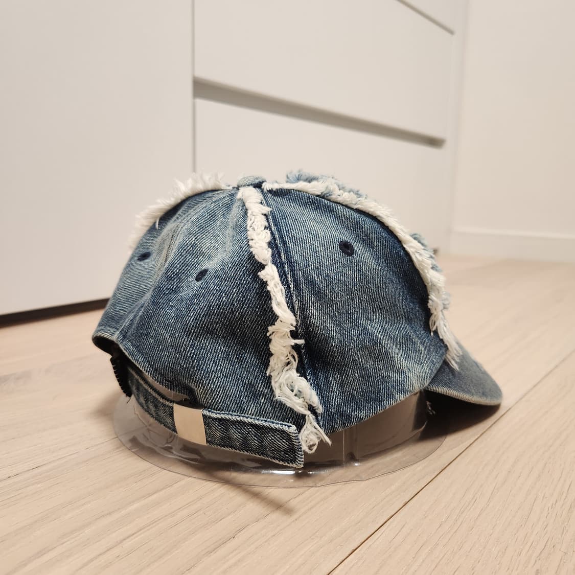 써저리 클로버 패치 데님 캡 블루 상품이미지2