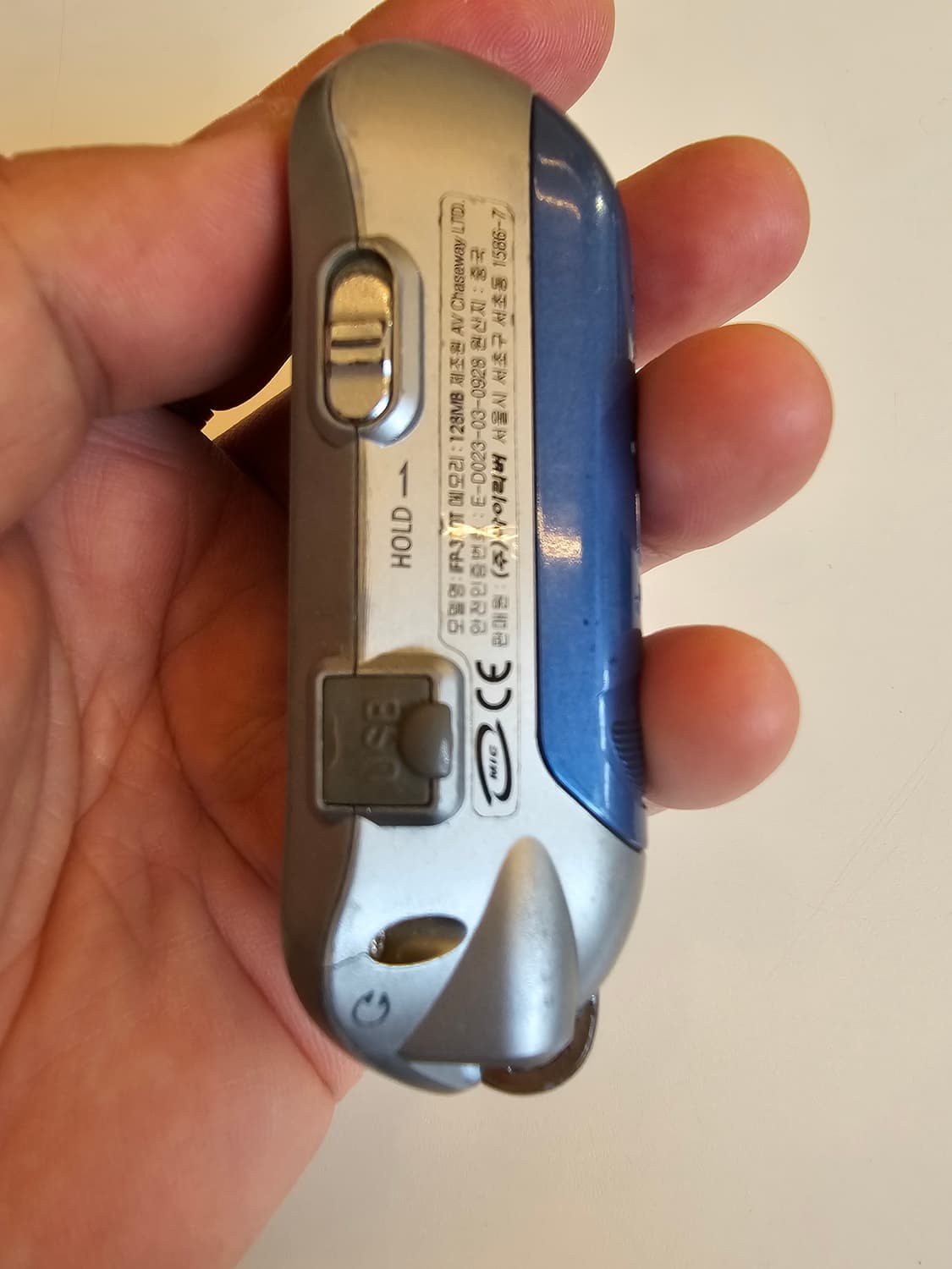 아이리버 MP3 ifp-380t 128mb 플레이어 블루 상품이미지2