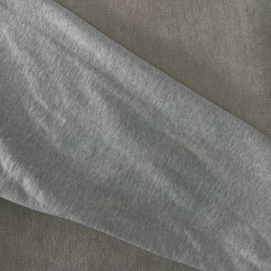 105 디스이즈네버댓 백로고 그레이 코튼 후드티 상품이미지5