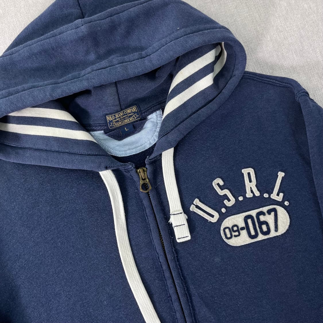 100 폴로랄프로렌 진스 컴퍼니 자수 후드집업 상품이미지2