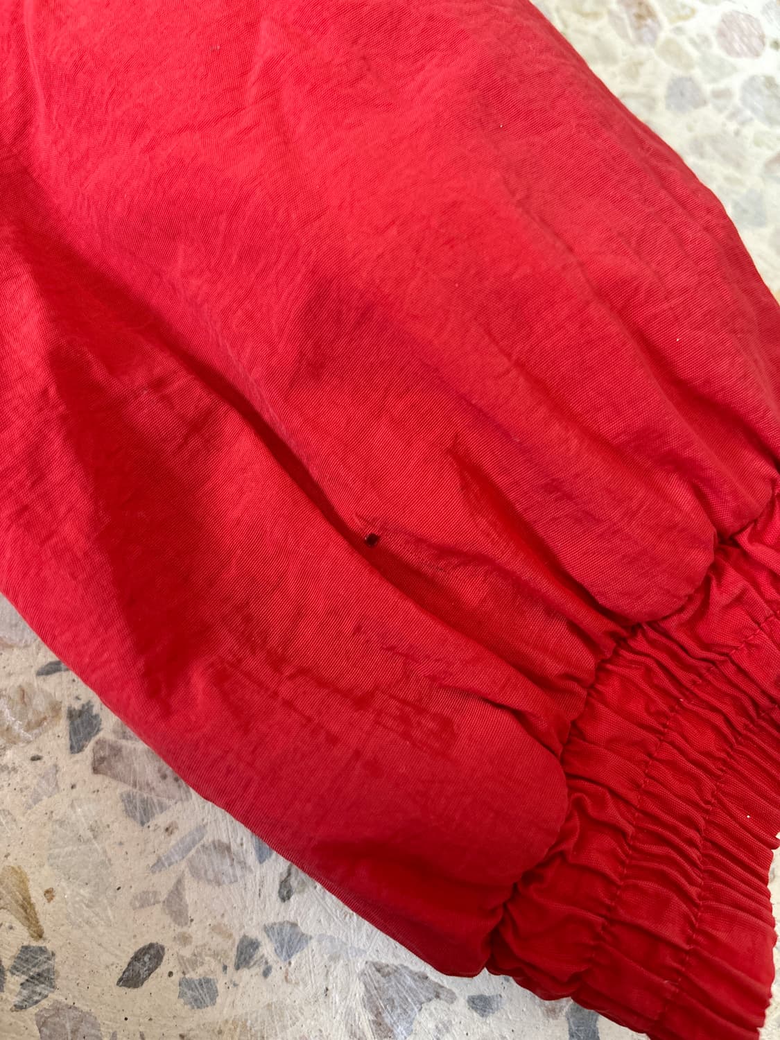 90s'adidas 레드 후드 바람막이 상품이미지8