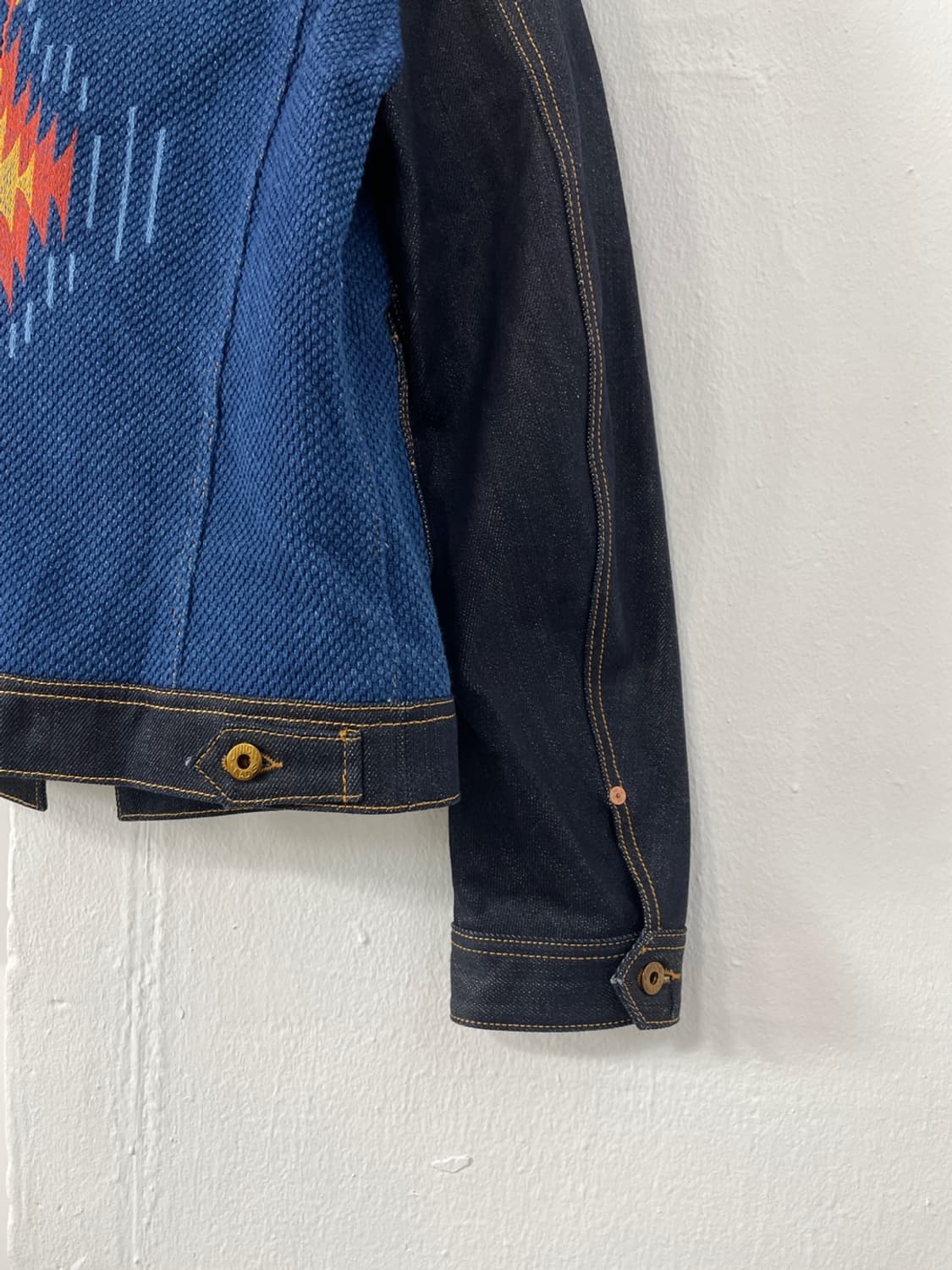 제도 나바호 22온즈 데님 웨스턴 자켓 상품이미지5