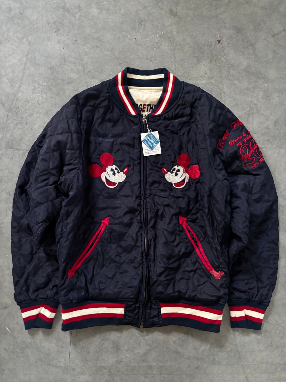 칼 헬무트 x 디즈니 20주년 리버시블 퀼팅 스카잔 점퍼 상품이미지2