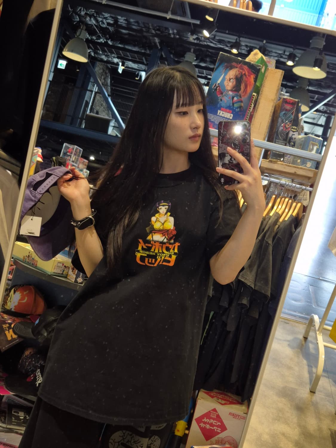 Urban Outfitters 카우보이 비밥 페이 발렌타인 그래픽 티셔츠 상품이미지9