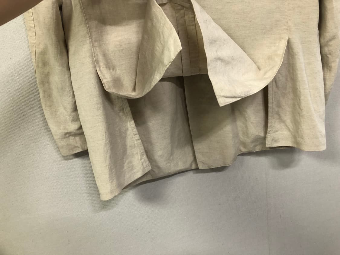 라르디니 이태리 린넨 실크 여름 더블 블레이저 자켓 48 _ 라이트베이지 상품이미지8