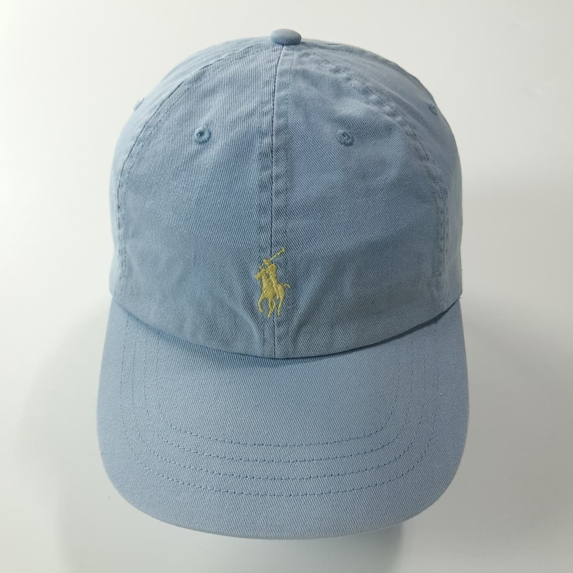 CK423 L 폴로 90s 가죽스트랩 옐로우포니 스카이블루 볼캡 상품이미지3