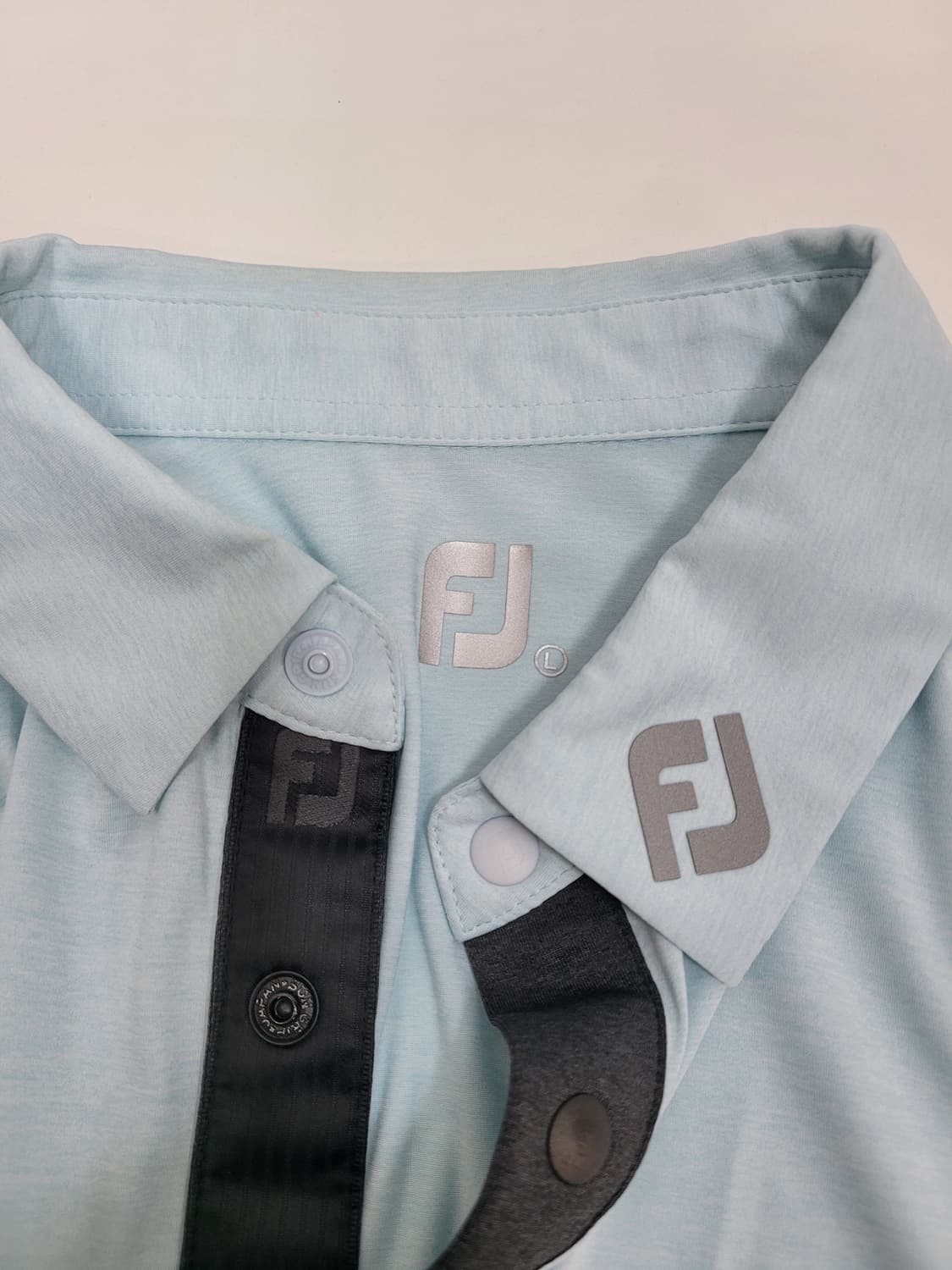 FOOTJOY 20SS 풋조이 기능성 골프 티셔츠 / 남 L 스카이
 상품이미지5
