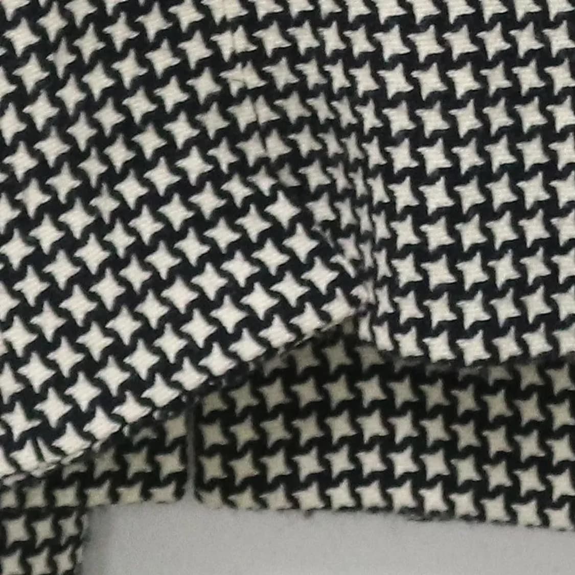 코지 와타나베  벨벳 카라 울 체크 숏 더블코트 61500 상품이미지5