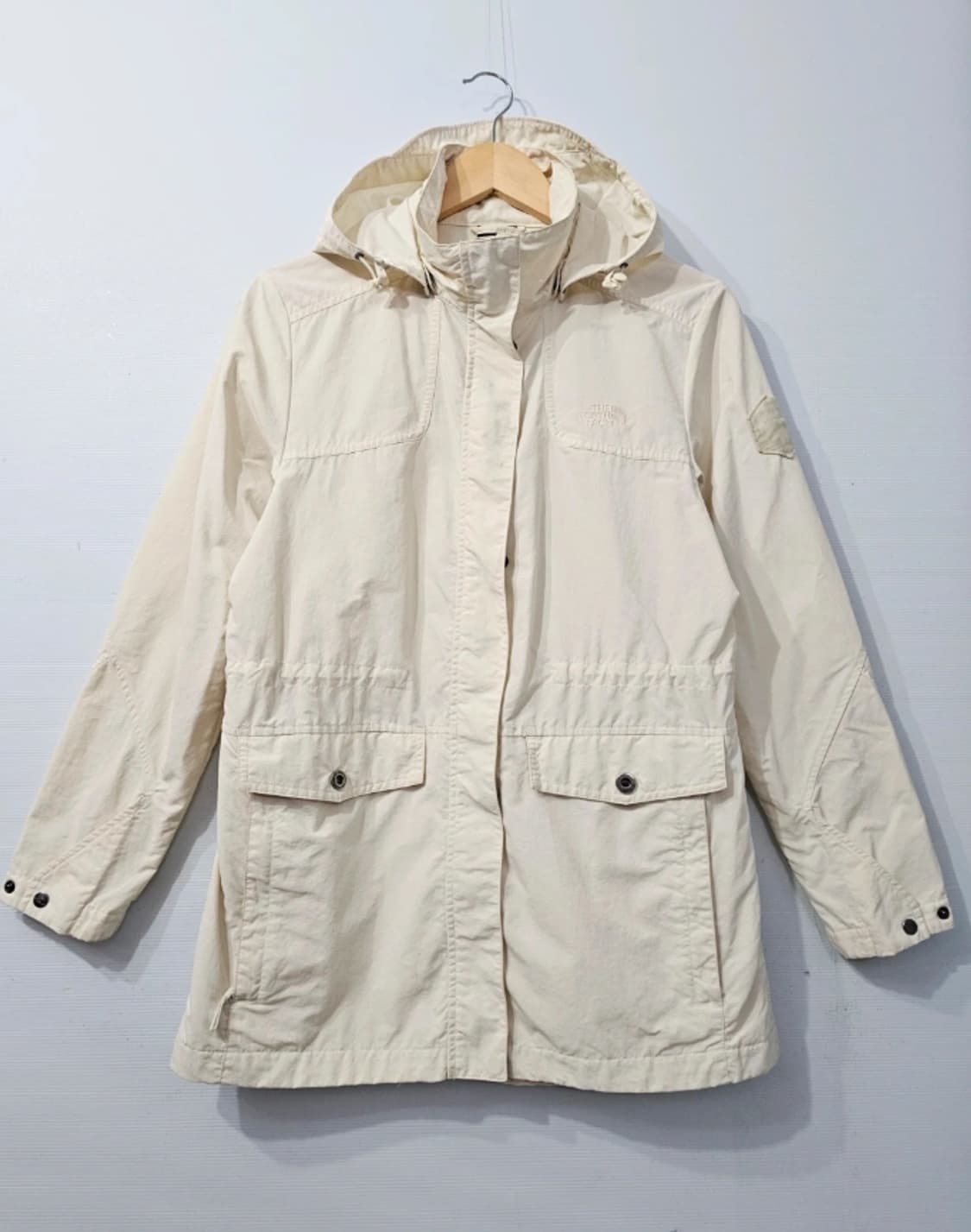 노스페이스 여성 후드 자켓 아이보리 95 상품이미지1