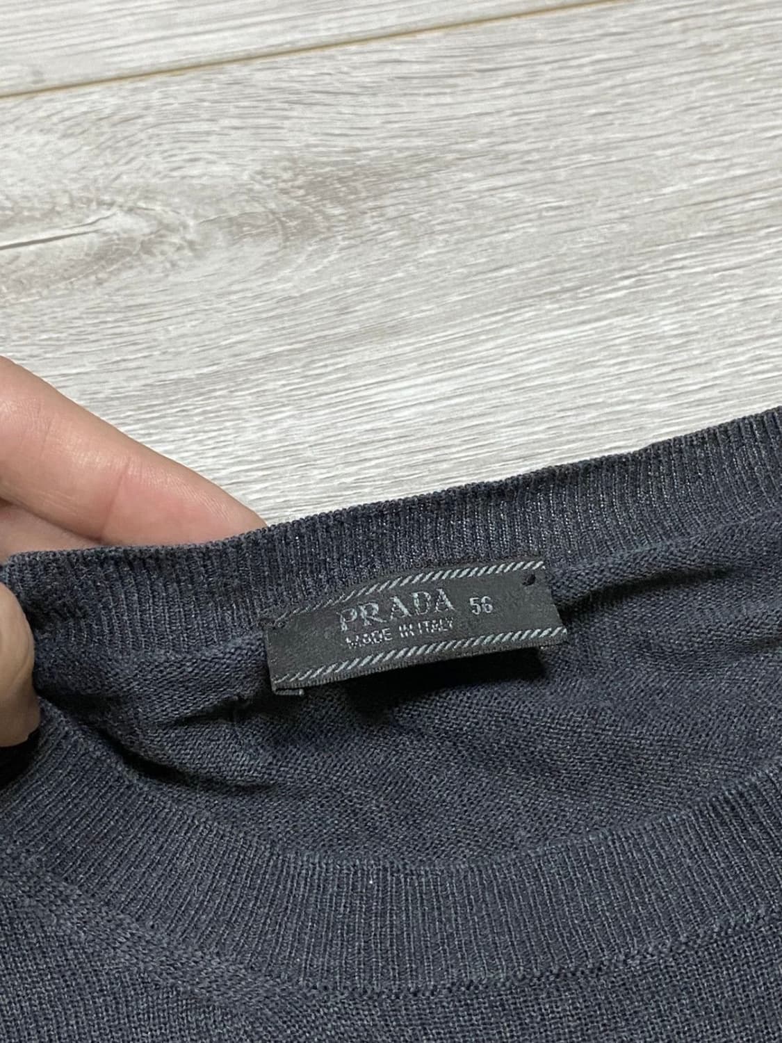 prada black tab knit 상품이미지2