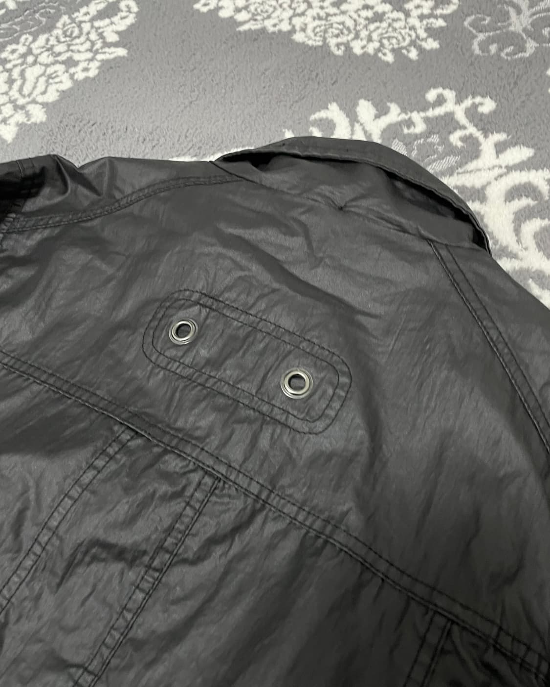 None PU Coated Nylon Windbreaker 상품이미지5