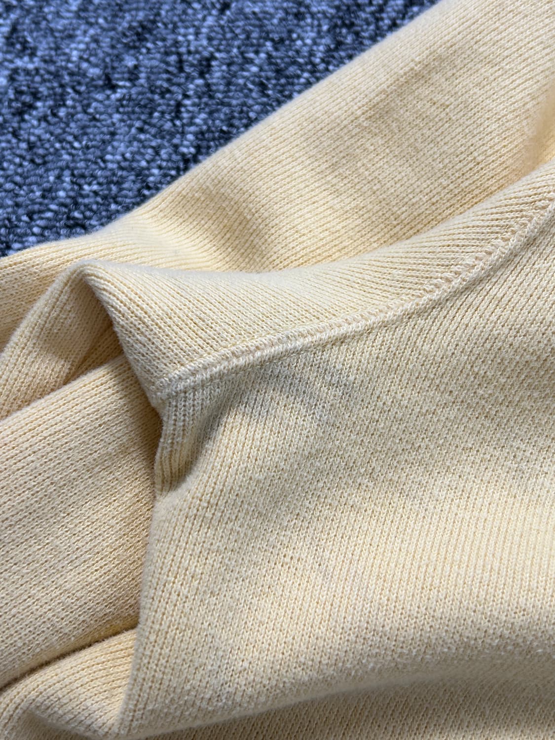 폴로 랄프로렌 옐로우 하프집업 니트  상품이미지6