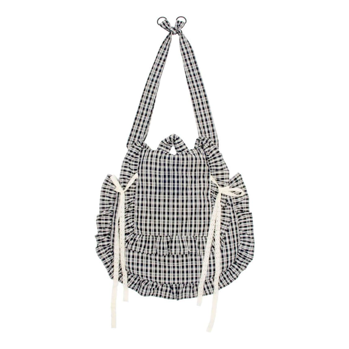 oinimi 가방 체크 러플 백팩 크로스백 2way 상품이미지7