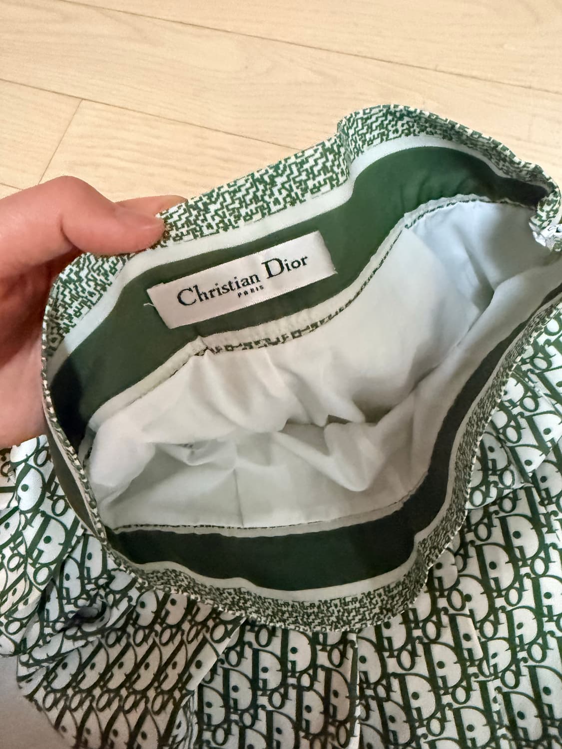 디올 플리츠 스커트s 상품이미지2