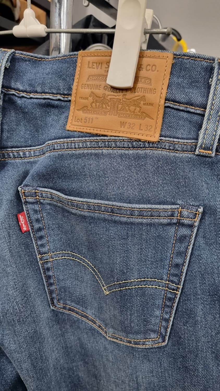리바이스 슬림 추동용 프리미엄 남성청바지 32size 두번입음 상품이미지3