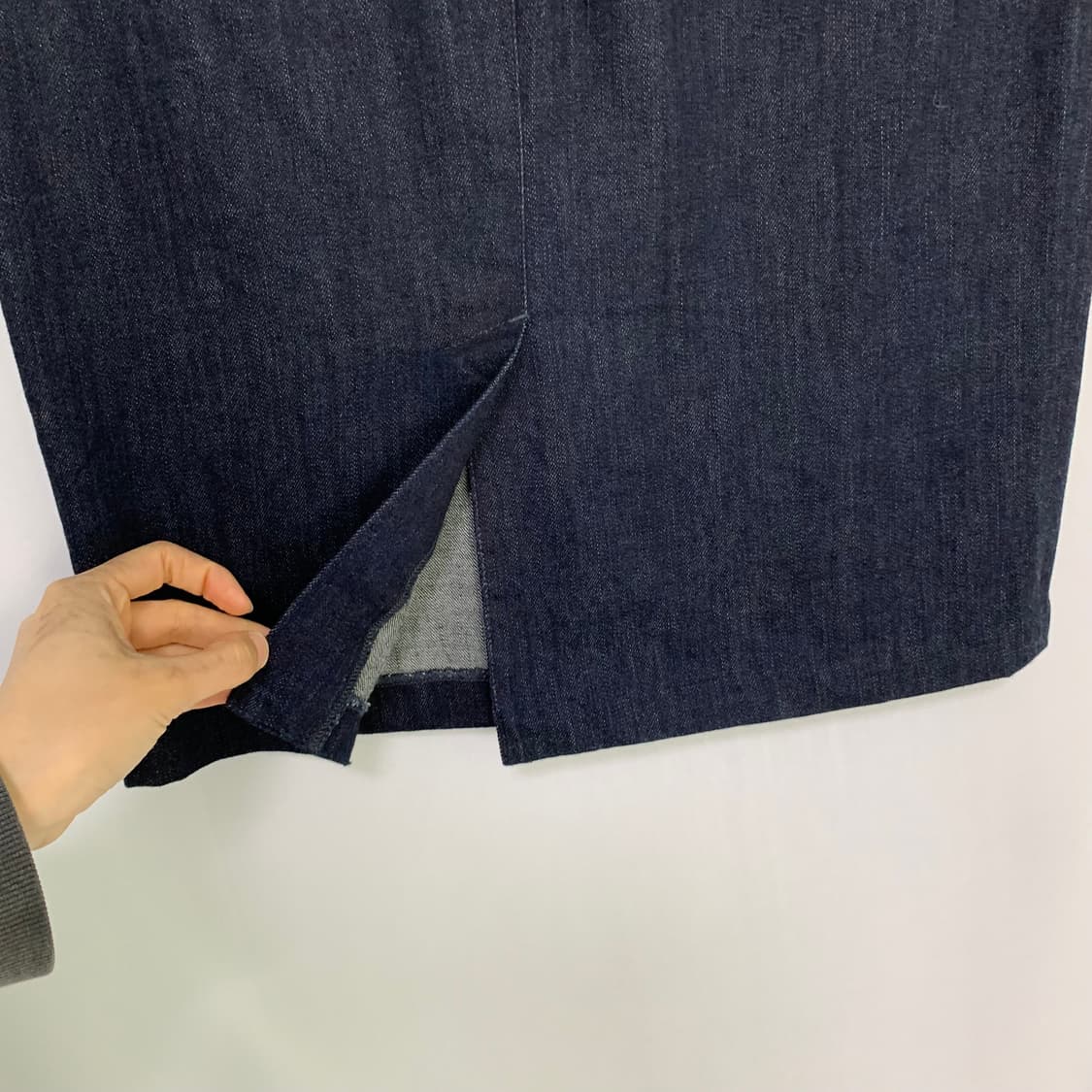 폴로 랄프로렌 사이드 벨트 데님 미디 스커트 빈티지 청치마 y2k 상품이미지5