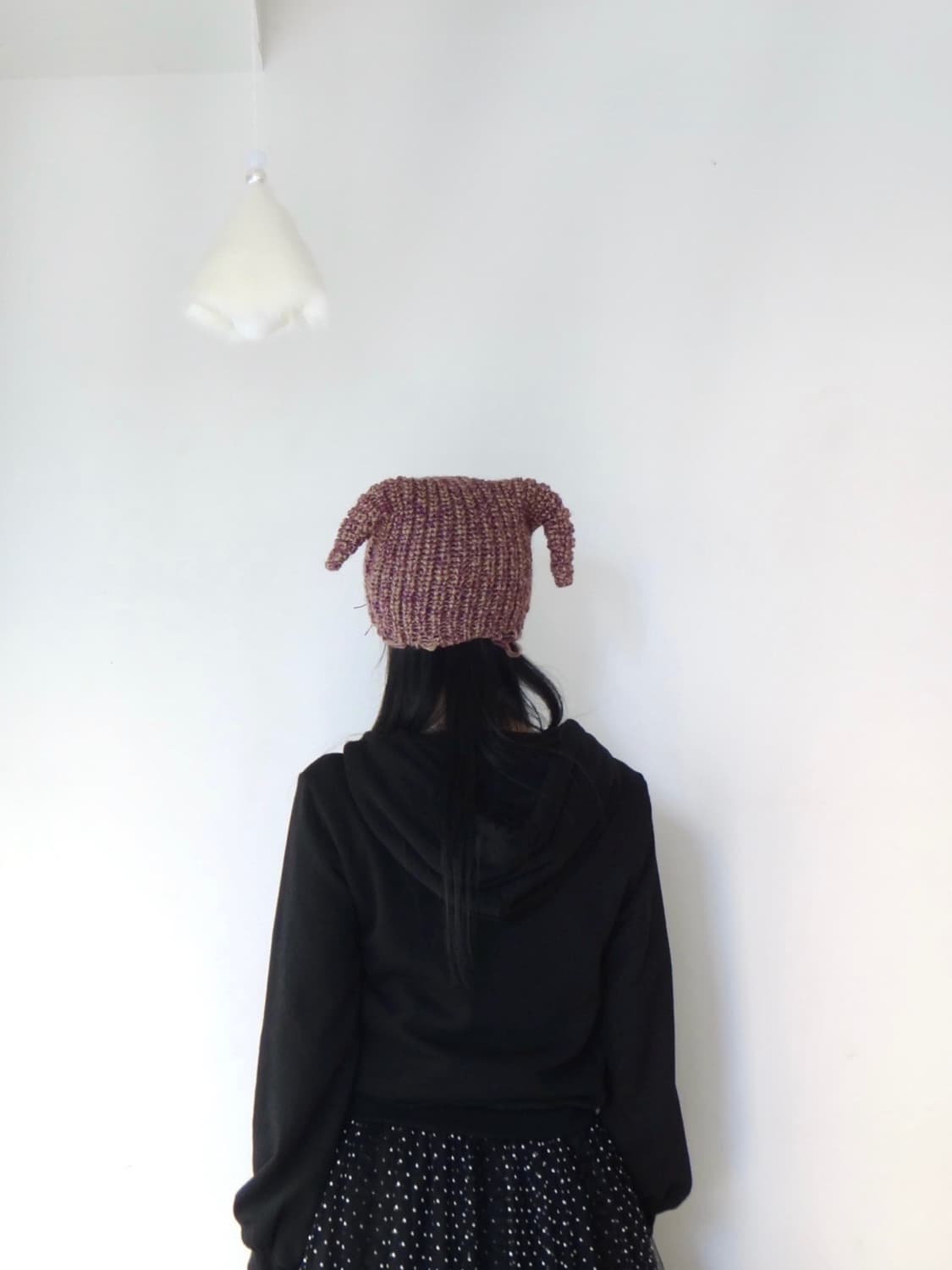 Cat bokashi beanie 상품이미지3