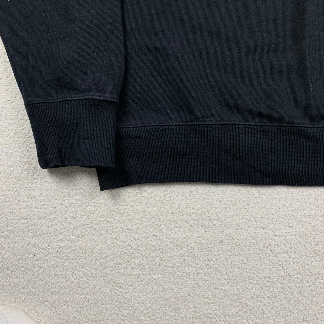 아더에러 x 메종키츠네 레이어 트리플 폭스 스웻셔츠 블랙 상품이미지3