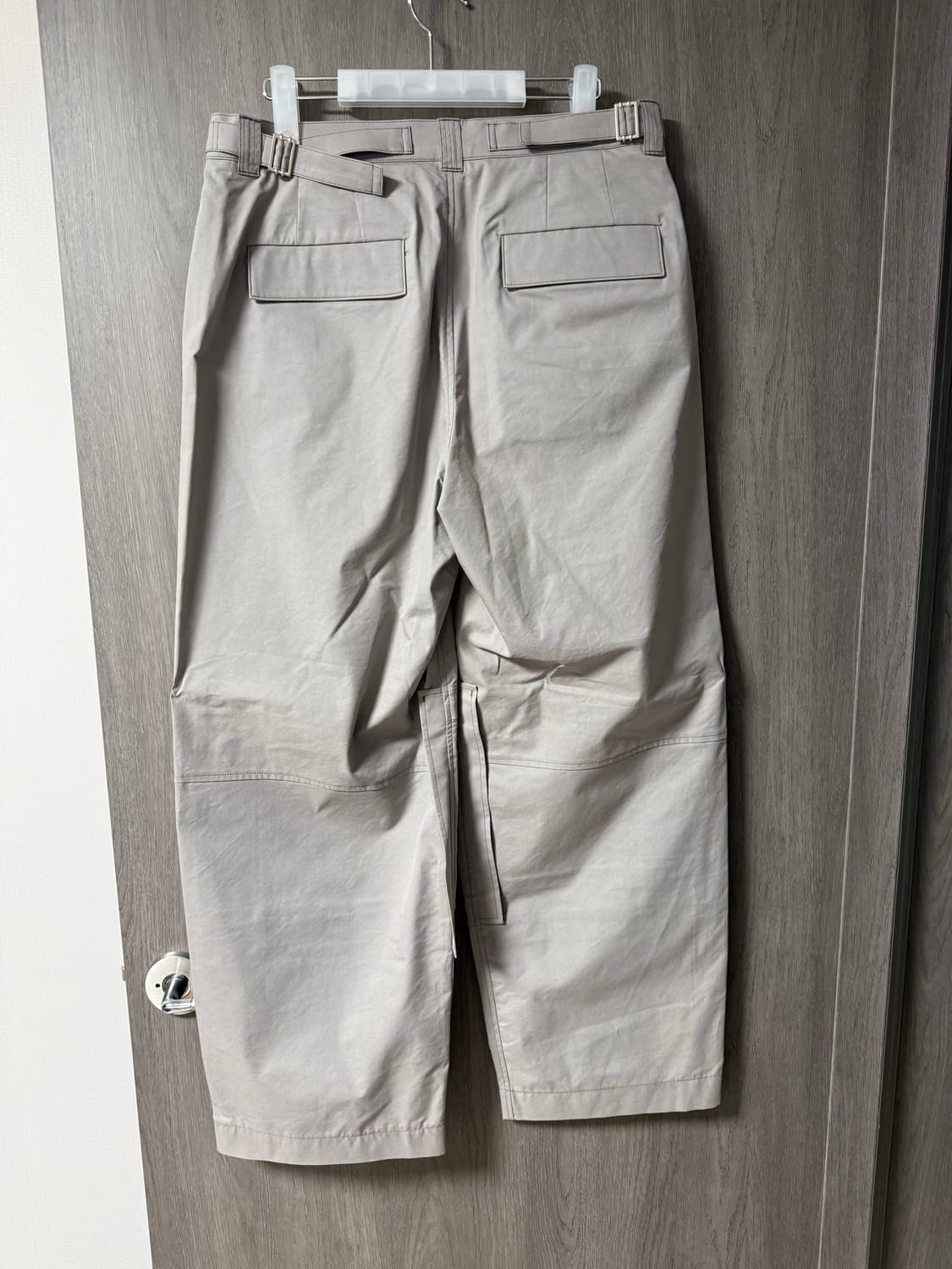 고낙 2패널 파라슈트 팬츠 그레이 상품이미지3