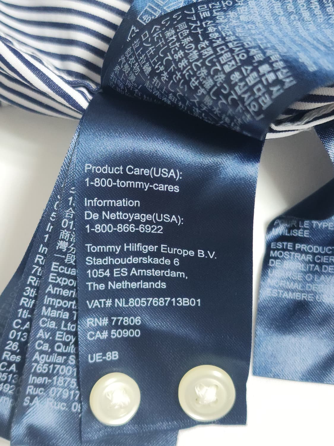 타미힐피거 스트라이프 셔츠 M 상품이미지8