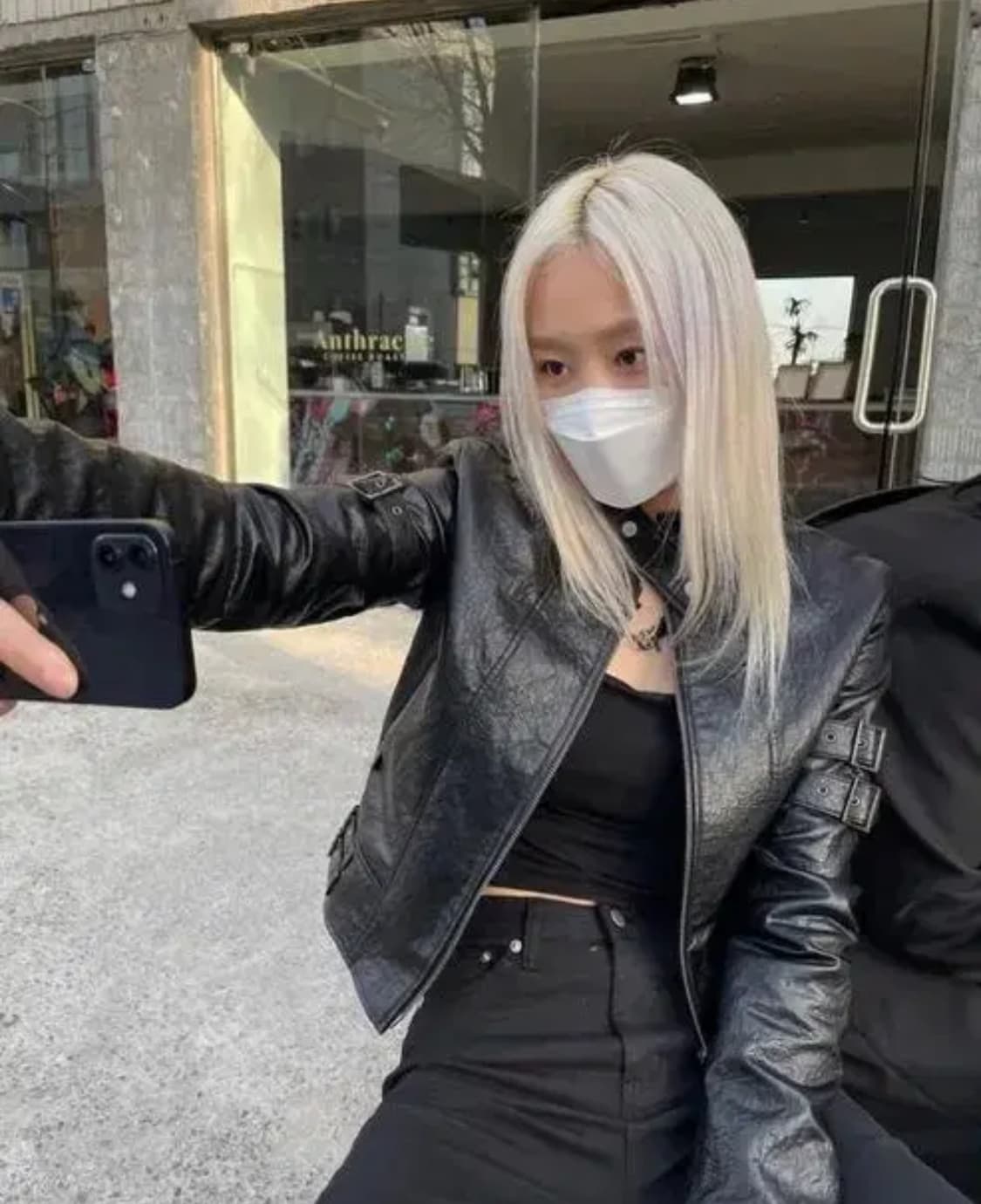 투웨이 레더 바이커 자켓 상품이미지3