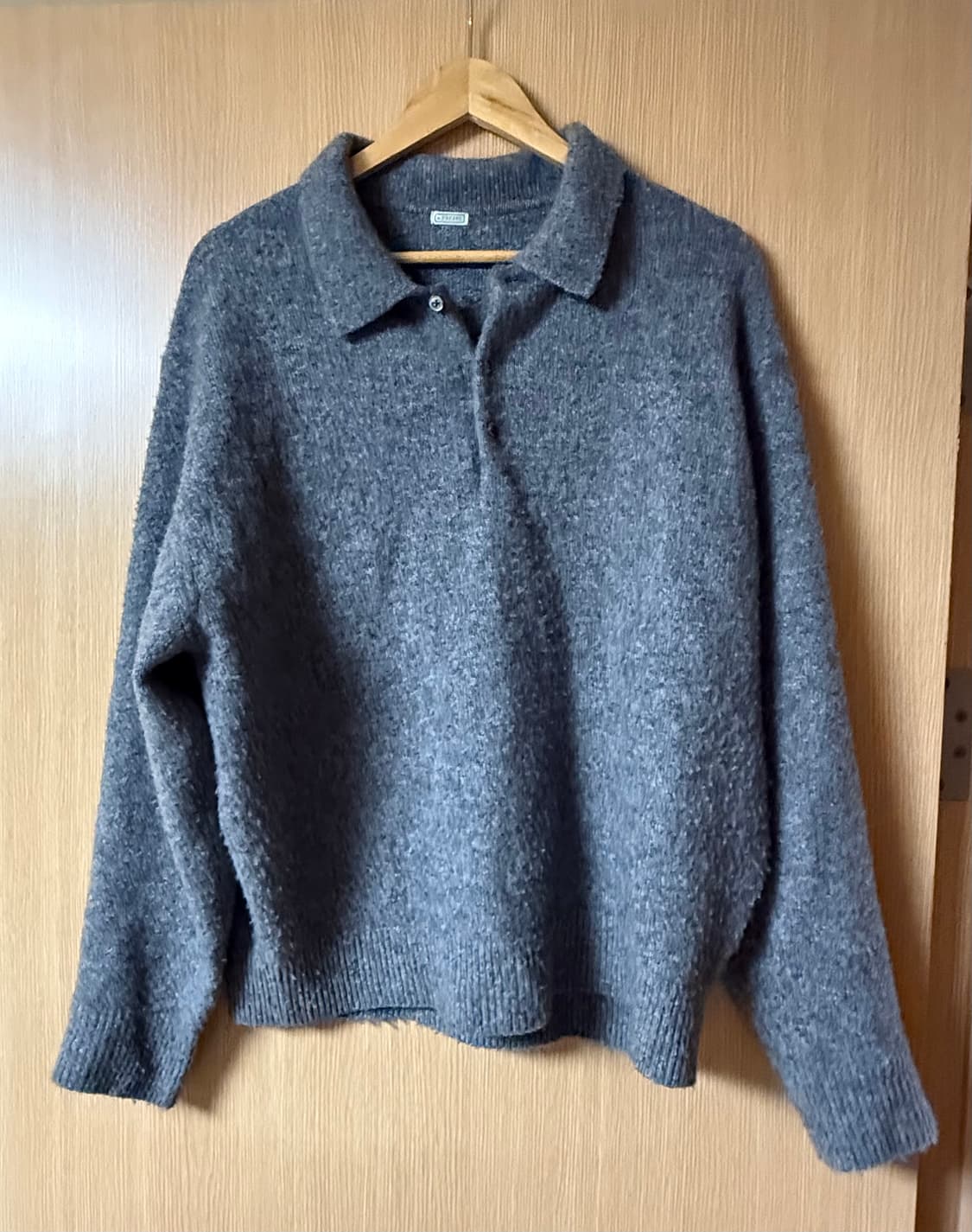 아프레쎄 25aw 캐시미어 니트 폴로2사이즈 상품이미지1