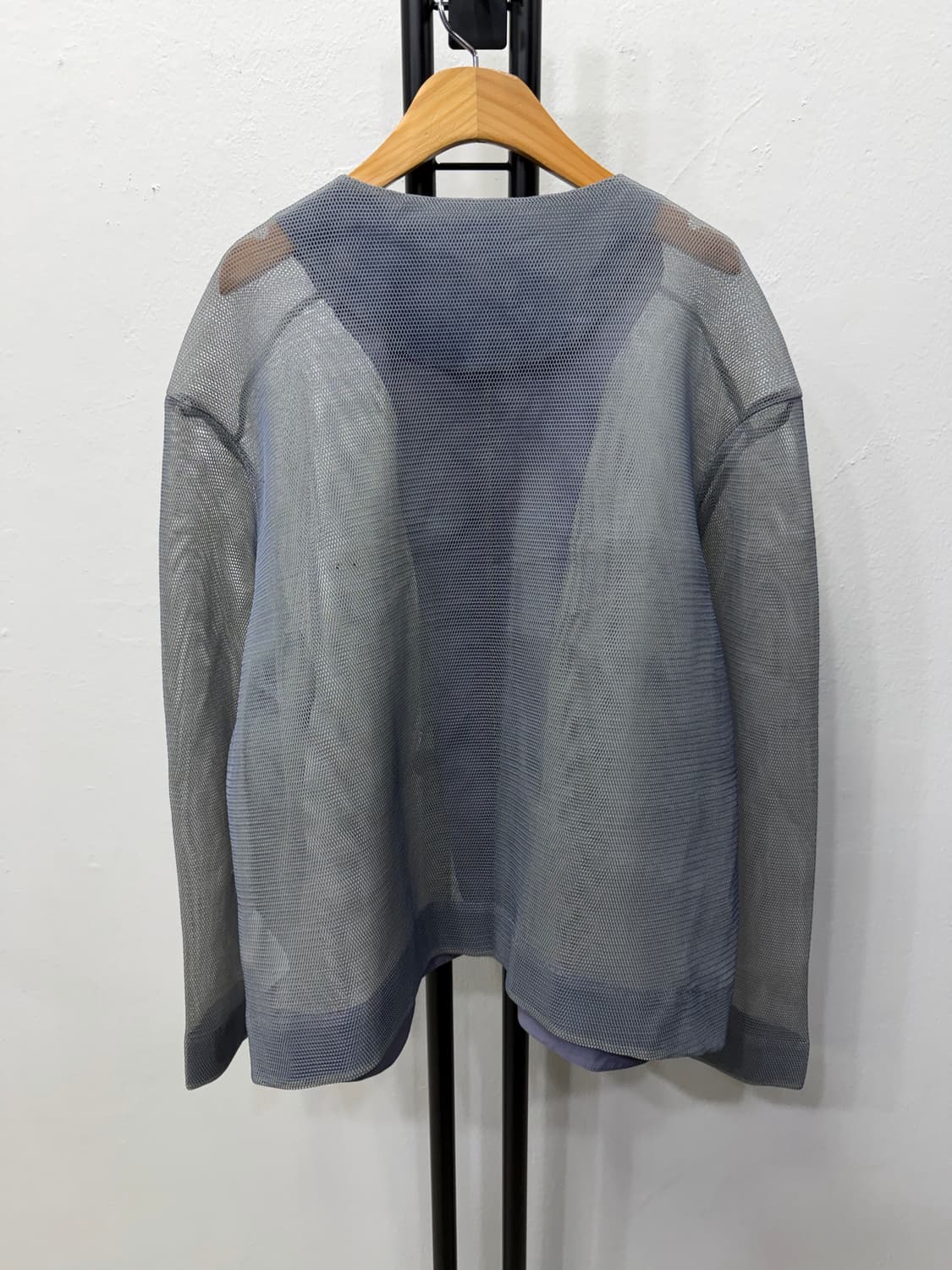 새제품) COS 코스 남성 정품 메쉬 블루종 자켓 L 상품이미지5