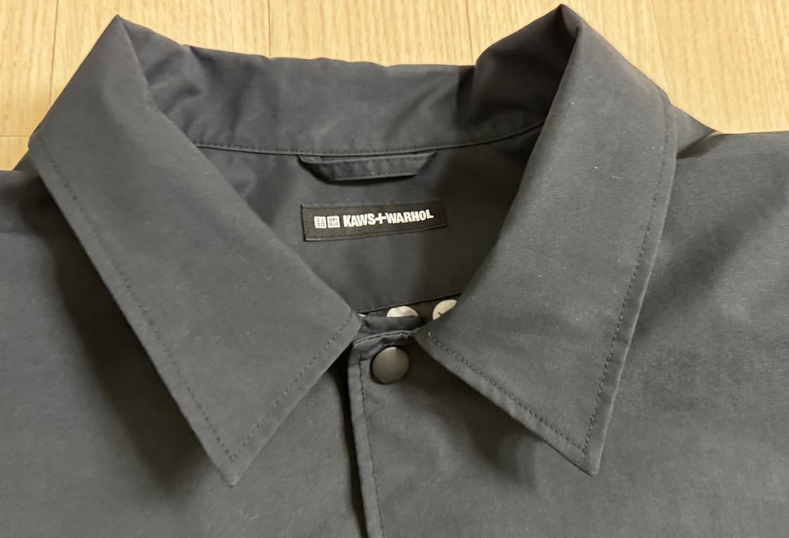 유니클로 UT x 카우스 x 워홀 코치 자켓 블랙 - 4XL 상품이미지7