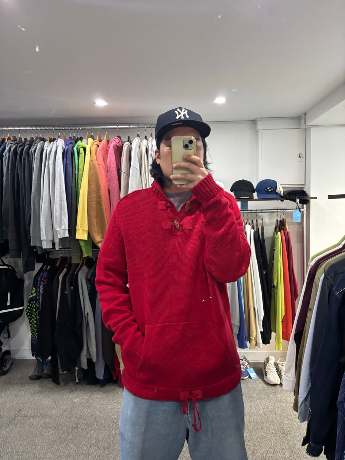 폴로 랄프로렌 하프집업 토글버튼 니트 상품이미지9