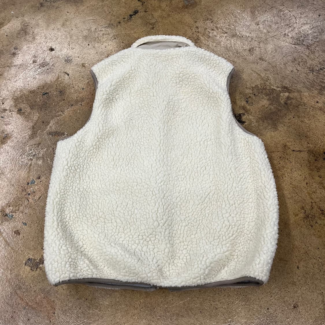 리 양털 후리스 조끼 상품이미지3
