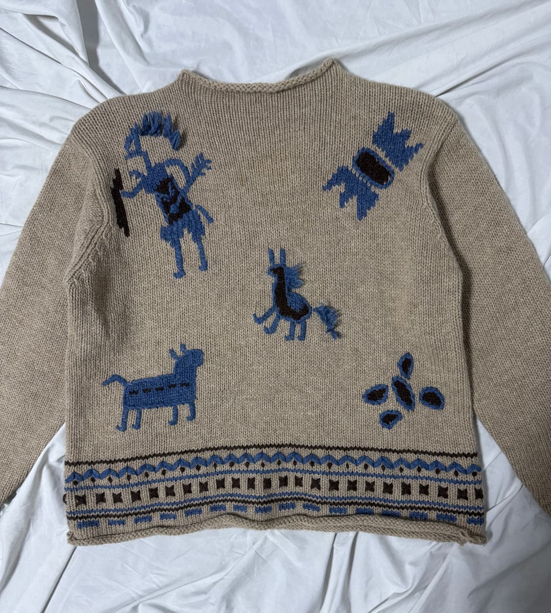 이세이미야케 하이 스포르팅 기어 자수 니트 상품이미지3