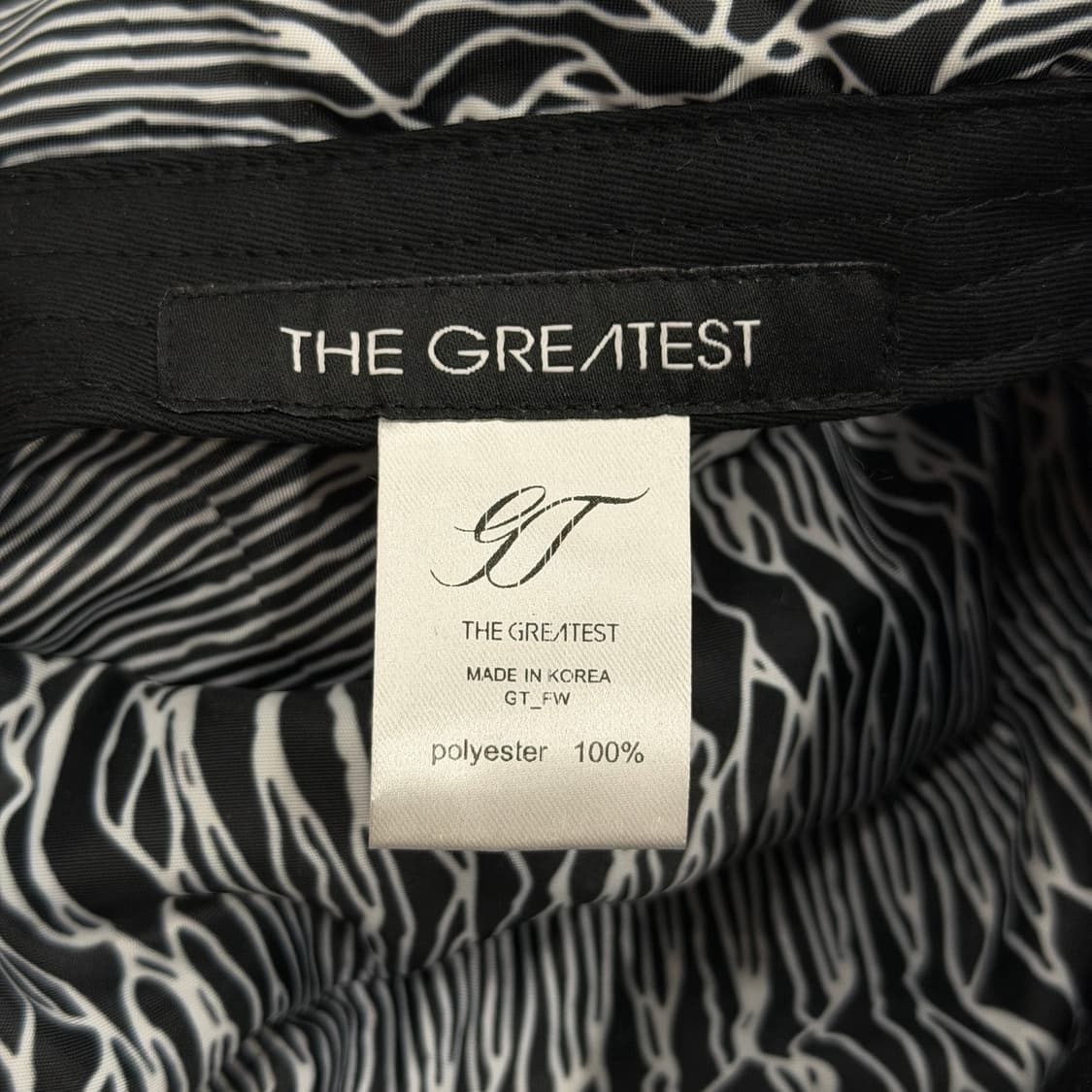 더그레이티스트 푸퍼 패딩 트루퍼햇 귀도리 군밤 모자 블랙 상품이미지8