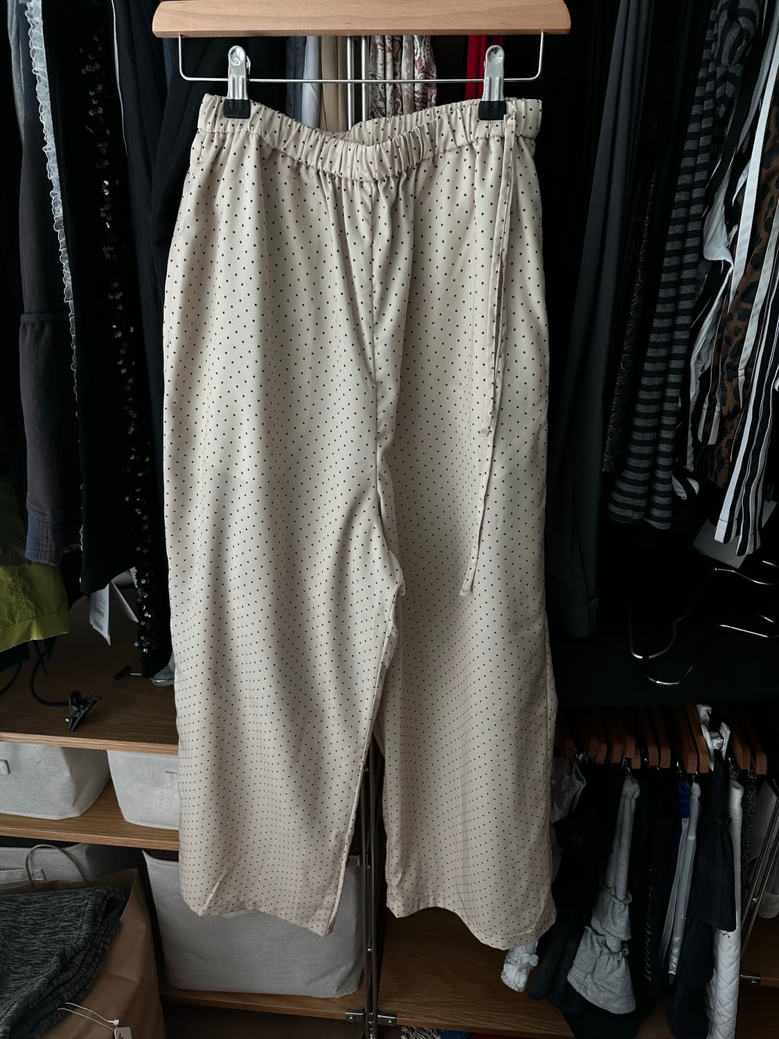 호쿠스포쿠스 도트 레이어드 팬츠 상품이미지1