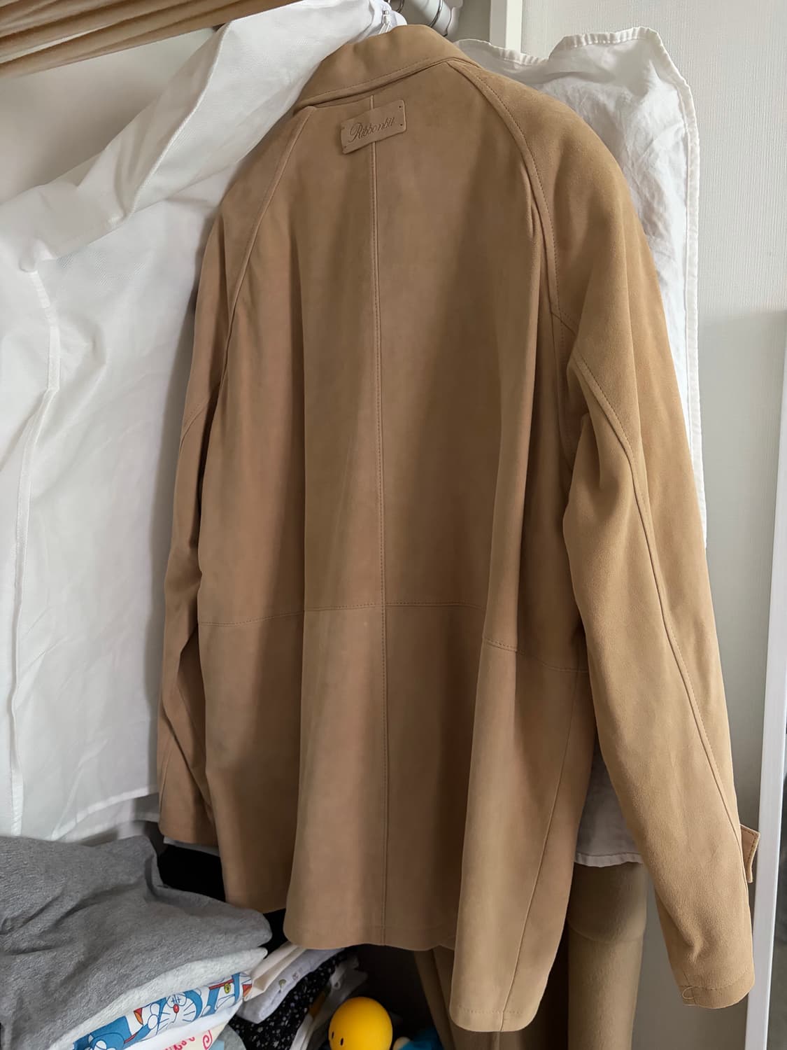 리본빛 WELLY SUEDE JACKET 스웨이드 자켓 상품이미지4