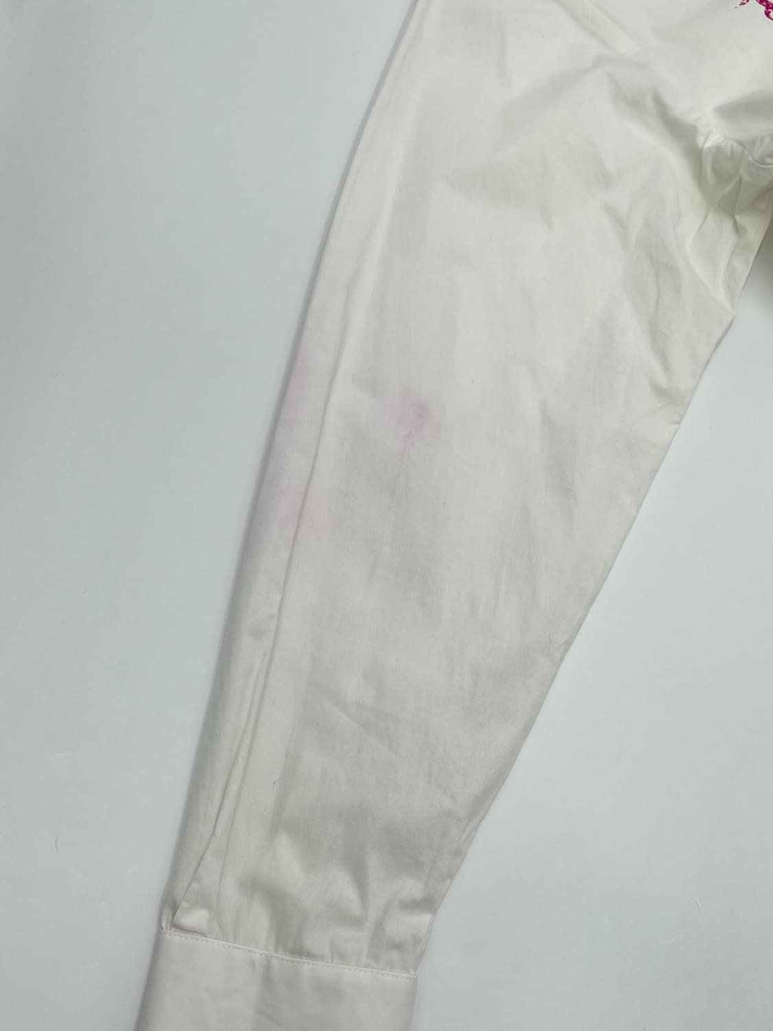빈티지 스컬 핑크 레터링 셔츠 상품이미지7