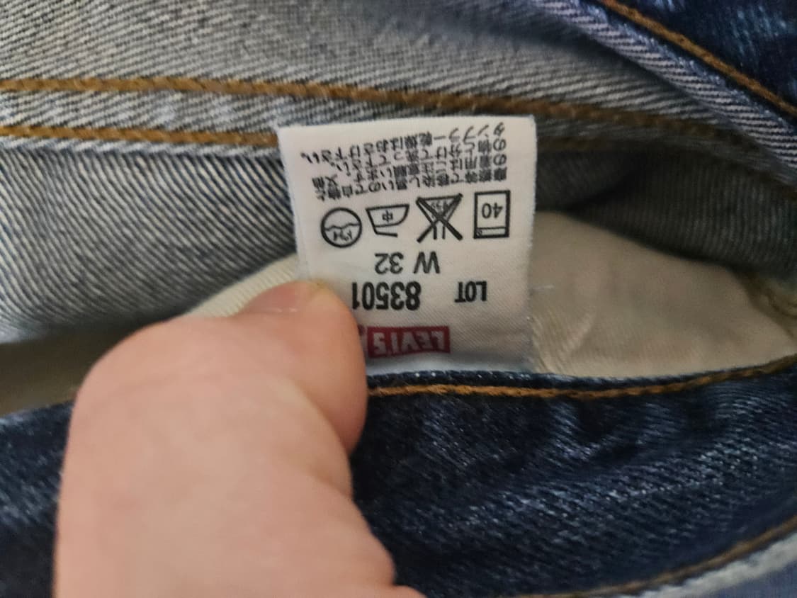 Jp lvc 83501 levis 66후기 복각 32 사이즈 리바이스 상품이미지7