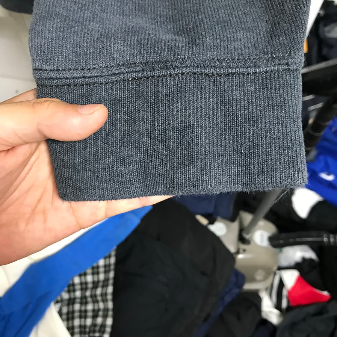 폴로 랄프로렌 차콜회색 후드티 상품이미지3