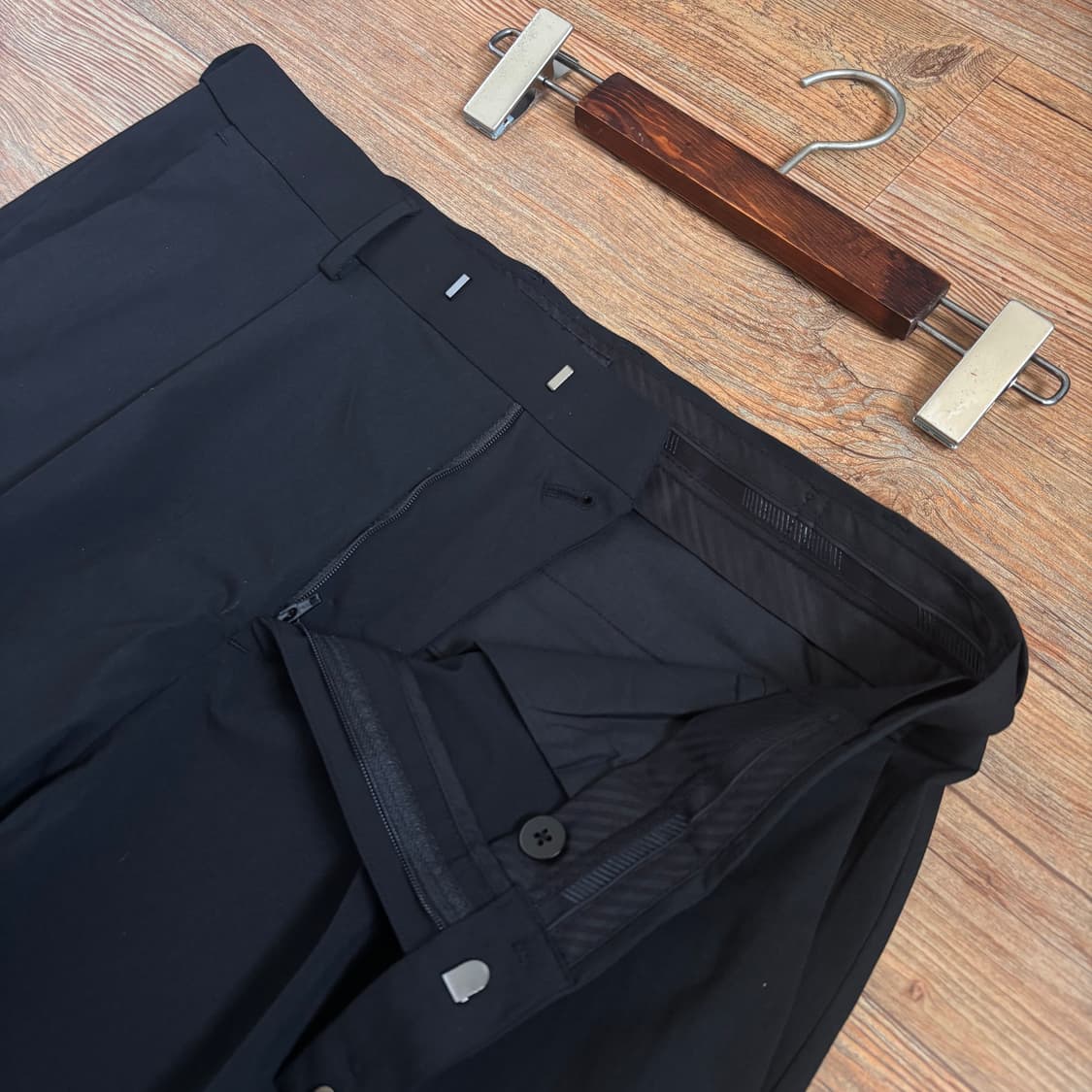 무신사 33 스탠다드 팬츠 바지 블랙 와이드핏 새제품급 슬랙스 상품이미지2