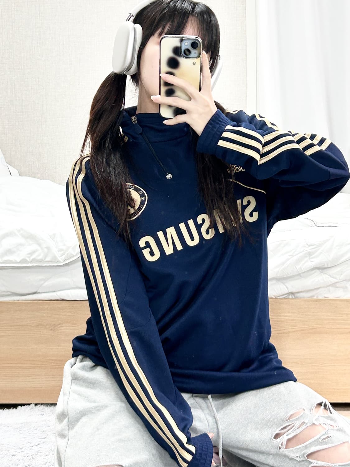 아디다스 첼시 삼성 트랙탑 롱슬리브 상품이미지5