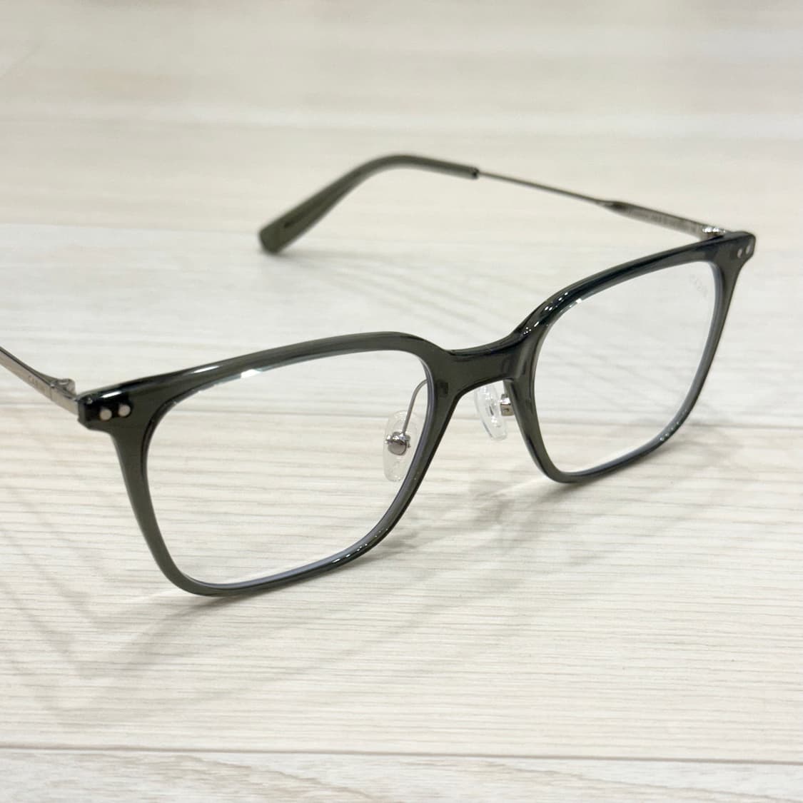 (새상품) 카린 AIR 3 S_C3 에어3 스퀘어 안경 클리어 카키 그레 상품이미지4