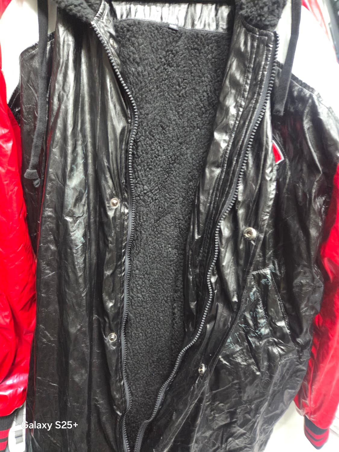 LG 트윈스   유광롱점퍼 상품이미지4